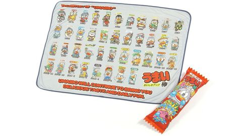 うまい棒、キャベツ太郎のブランケットインクッションが登場。ニコアンドがやおきんとコラボしたオシャレアイテムを6月5日発売