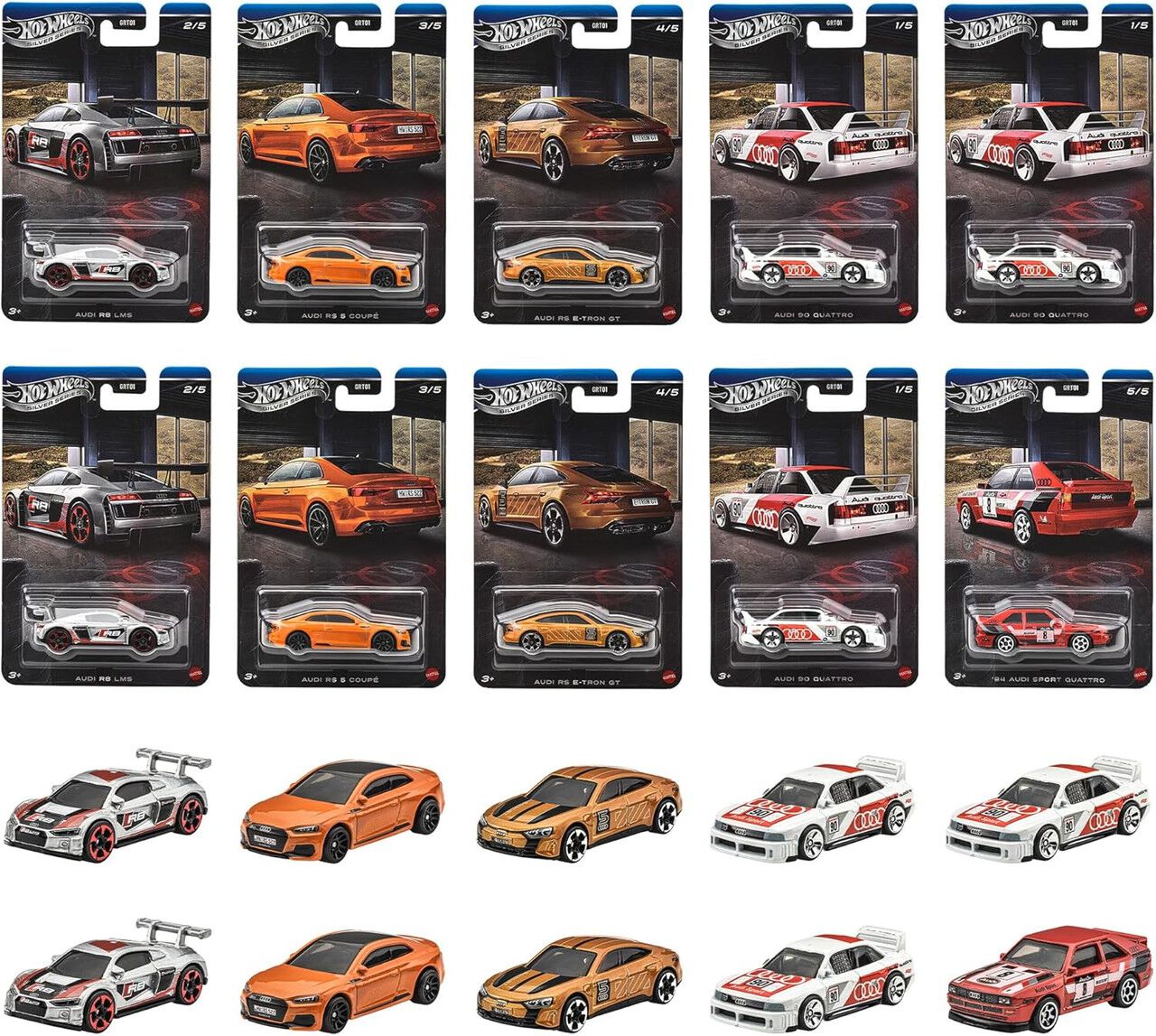 ホットウィール》ミニカー“セレブレーション アソート - アウディ”が 
