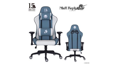 関家具が手掛ける『ニーア』15周年モデルのゲーミングチェアが予約開始。カイネをイメージしたデザイン装飾、“Contieaks”オリジナルフレームを採用