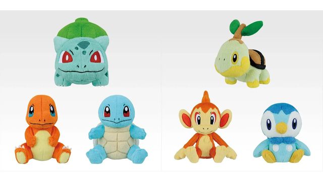 一番くじ『ポケモン』30周年記念の第1弾が本日（5/30）発売。カントーからシンオウまでの“旅立ちの3匹”のぬいぐるみで思い出に浸りたい