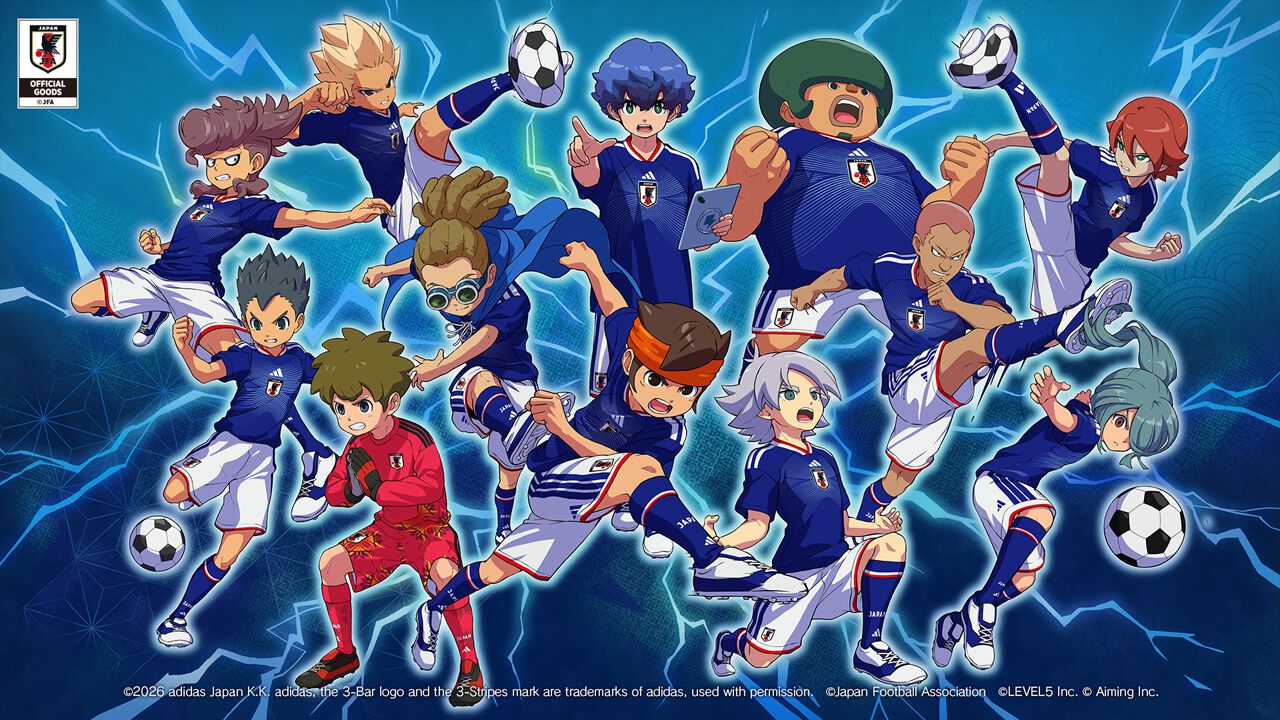 イナズマイレブン クロス』6月9日配信決定！ 日本代表2026プロジェクト