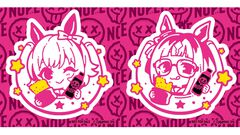 『ウマ娘』NOPEギルティ炭酸、ファミチキレッドを買うとステッカーもらえる。カレンチャン、トランセンド、キセキ、ルーラーシップの4種類