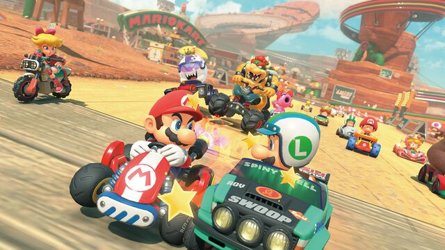 『マリオカート ワールド』1周年。草原や街、海、火山……すべてがつながった世界でくり広げられるレースに大興奮！【今日は何の日？】