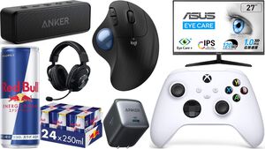 Amazonスマイルセールは本日（6/2）まで。レッドブル24本セットが4000円（22％オフ）、Xboxコントローラーやロジクールのゲーミングデバイスも安い