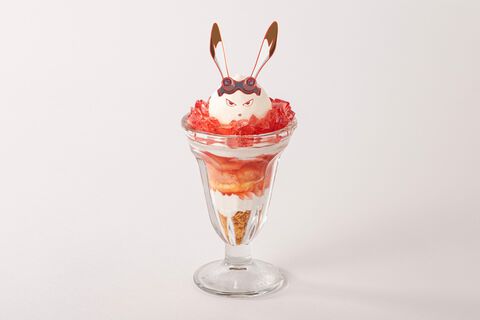 【細田守の原点/展】併設テーマカフェのメニューが公開。キングカズマのパフェ、雨と雪の雪山パスタなど、作品世界を楽しめるフードがラインアップ