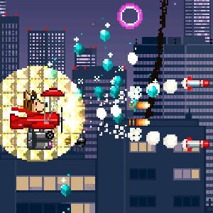 電撃インディー大賞シューティング部門1位のピクセルが開発するSTG『ホーギーヒュー』がSwitchで10/22発売