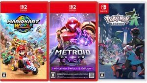 【楽天】Switch2/PS5ソフトがポイント最大10倍。『メトロイドプライム4』がほぼ半額、『マリオカート ワールド』『ポケモンレジェンズZA』も安い