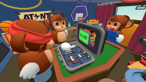おサルが見ざる・聞かざる・言わざるに分かれて爆弾解除！ 三猿協力ゲーム『BOMBANANA!』Steamで近日配信