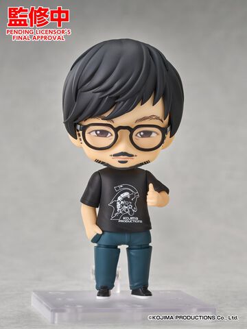 小島秀夫監督がねんどろいど化決定。グッドスマイルフェス2026で彩色原型が初公開