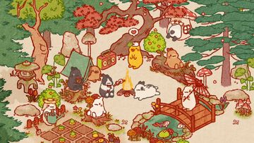 『うさぎしま』Steam版が2026年10月に配信決定。うさぎだらけのゆるカワな運営ゲームがPCにも登場