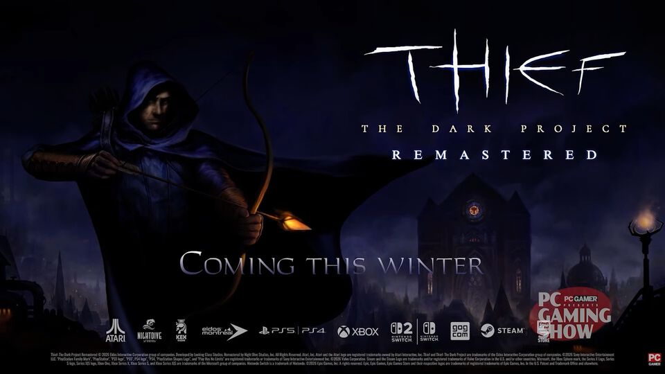 【シーフ】『Thief: The Dark Project』リマスター版発表。『システムショック2』を蘇らせたNightdiveが再び手掛ける【PC Gaming Show】