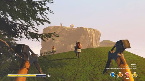 『Sunset Summit』老人たちによる協力ガチンコ登山。配達ドローンや変な薬などなんでも使って目指せ頂上【最大8人プレイ対応】