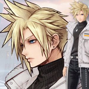 『ディシディア デュエルム FF』クラウドの新スタイルが6/9登場。セブンスへブンの文字が刻まれた暖かそうな冬服