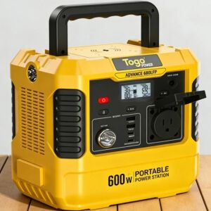 『TOGOPOWER ポータブル電源 605Wh ソーラーパネルセット』