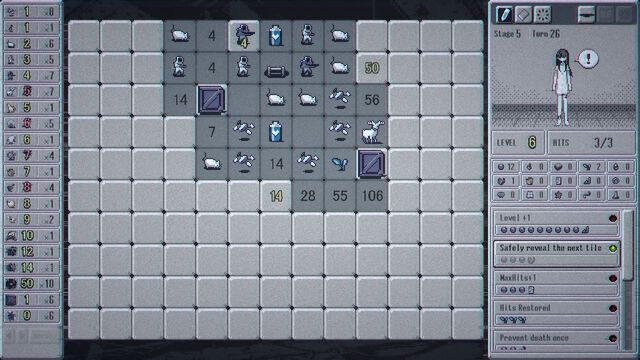『Bloody Grids』マインスイーパー3万時間プレイの“ガチ勢”が手がけるパズルアドベンチャー。見えない敵の強さをマスの数字から暴く