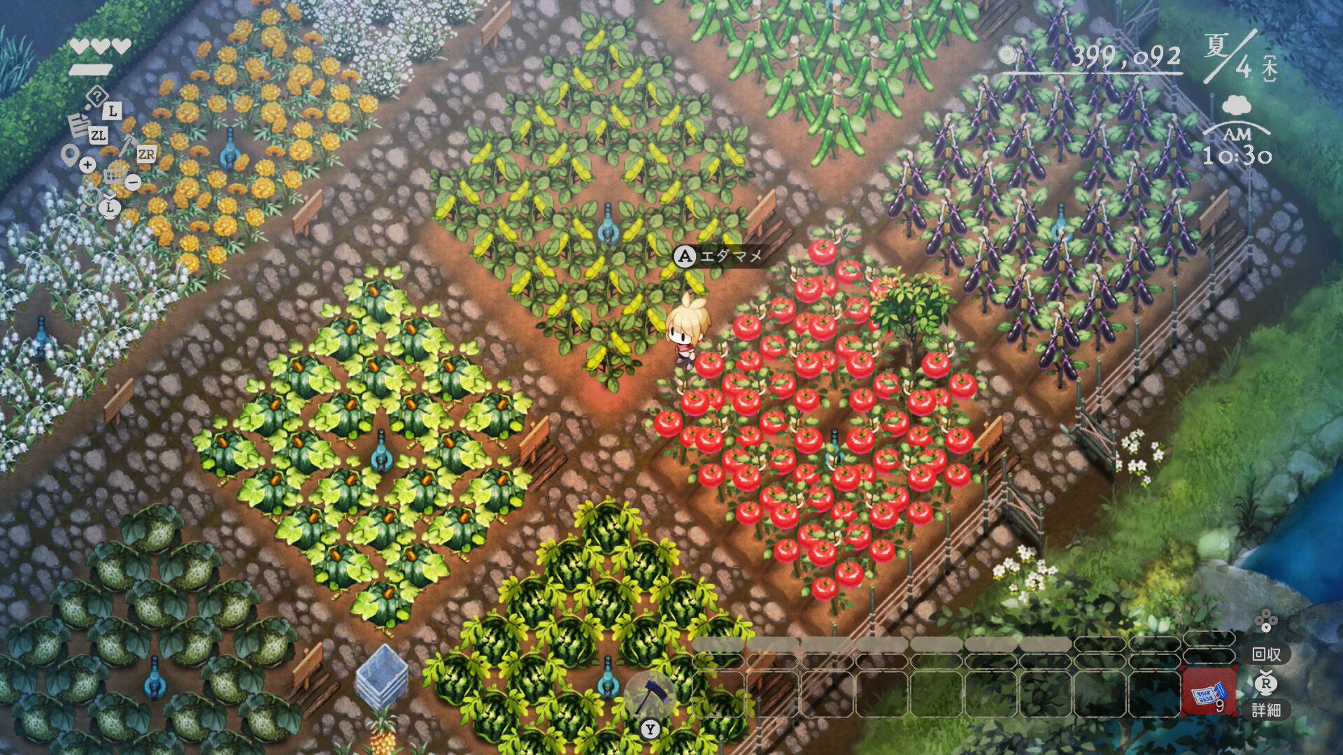 ほの暮らしの庭 ほの暮しの庭』先行プレイレビュー。農作に牧畜、狩り、釣り…田舎