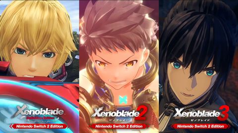 『ゼノブレイド』3作のSwitch2版が発表。各作品にボイスやクエストなどの追加要素あり【Nintendo Direct 2026.6.9】