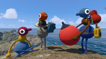 オープンワールドでみんなでワイワイ謎解きする探索アドベンチャー『Big Walk』が8月4日配信決定