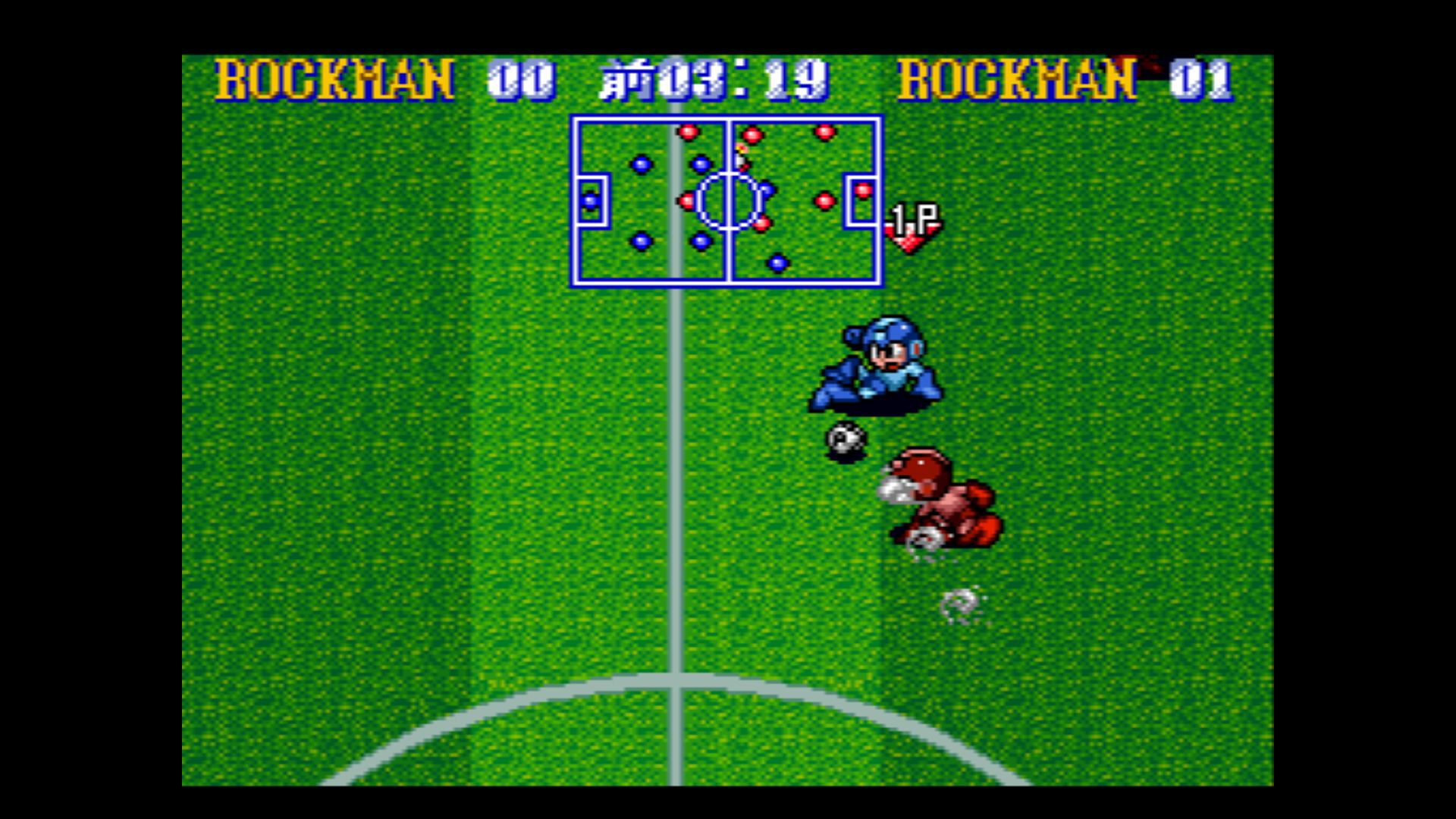 ロックマンズサッカー』がブラウザ上で遊べる！ スーパーファミコンで