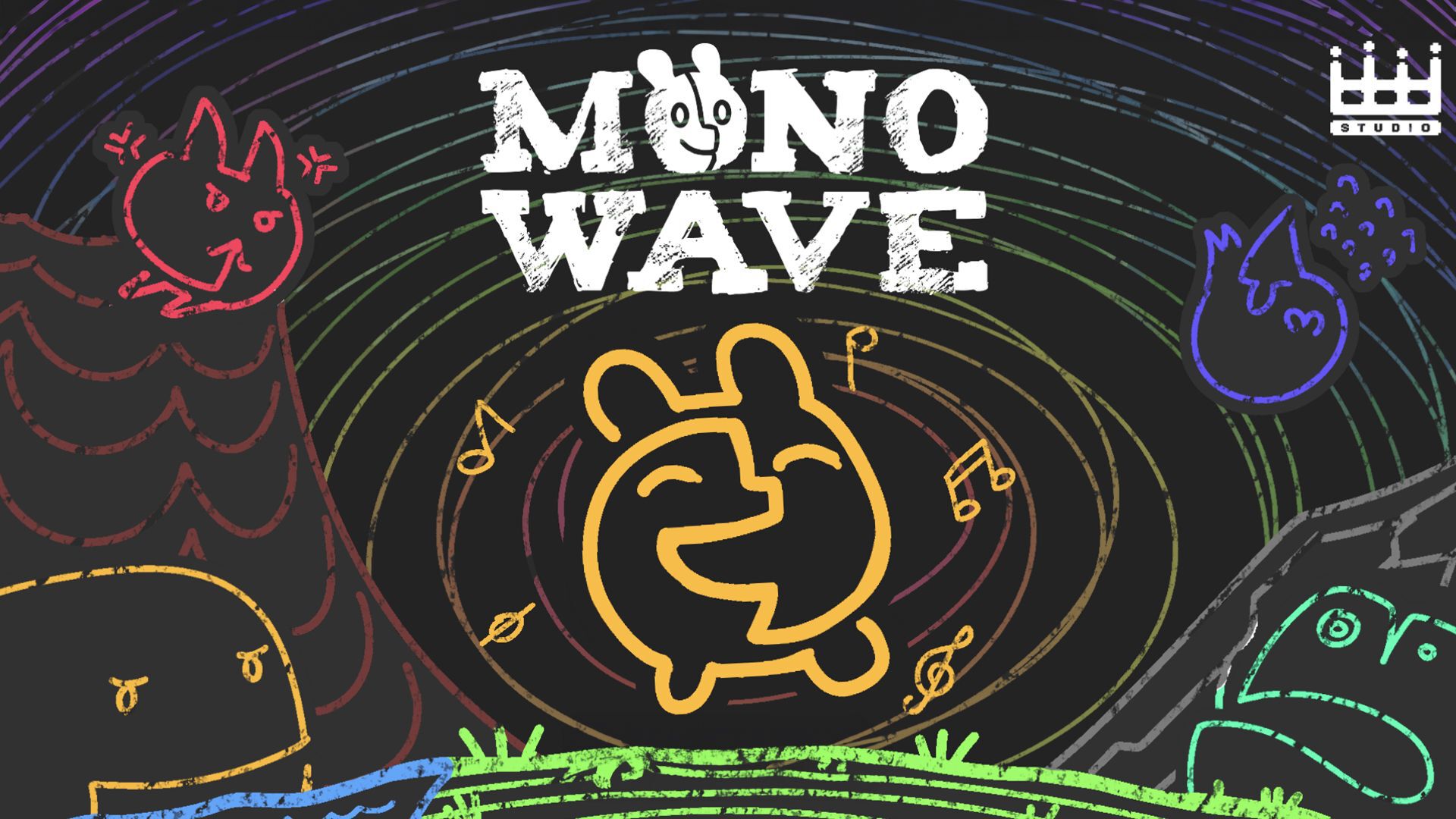 感情パズルアクション『MONOWAVE』体験版がSteamで配信開始。4つの感情に対応した移動能力を使って童話チックな世界を大冒険