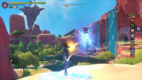 『Witchspire（ウィッチスパイア）』魔法世界のオープンワールド・サバイバルクラフトが本日（6/11）早期アクセス開始。ほうきに乗って世界を飛び回ろう