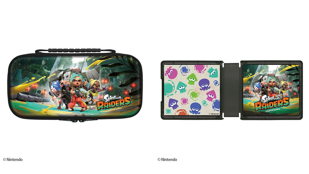 スプラトゥーン レイダース』デザインのSwitch2用スマートポーチ