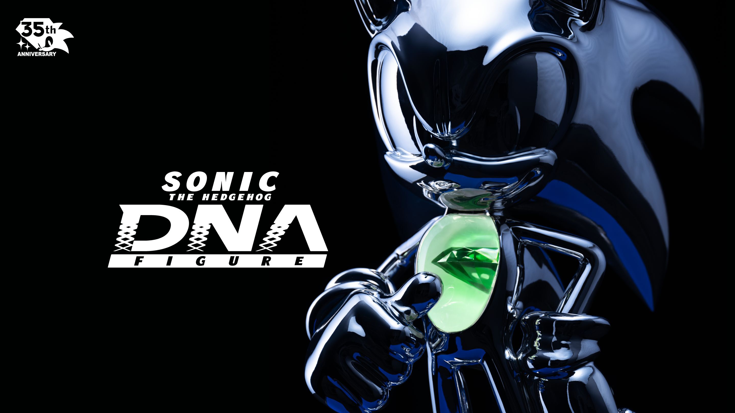 ソニックのDNA（遺伝子）入りの等身大フィギュアが発表。6月23日より