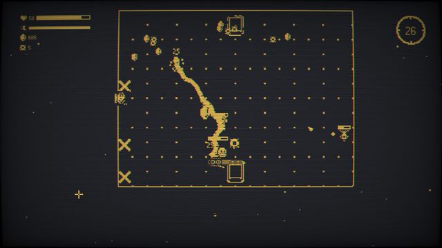 敵をビリビリ薙ぎ払う電撃連鎖アクション『Elecade』体験版がSteamにて配信。黒と黄色の2色で表現された世界がクール