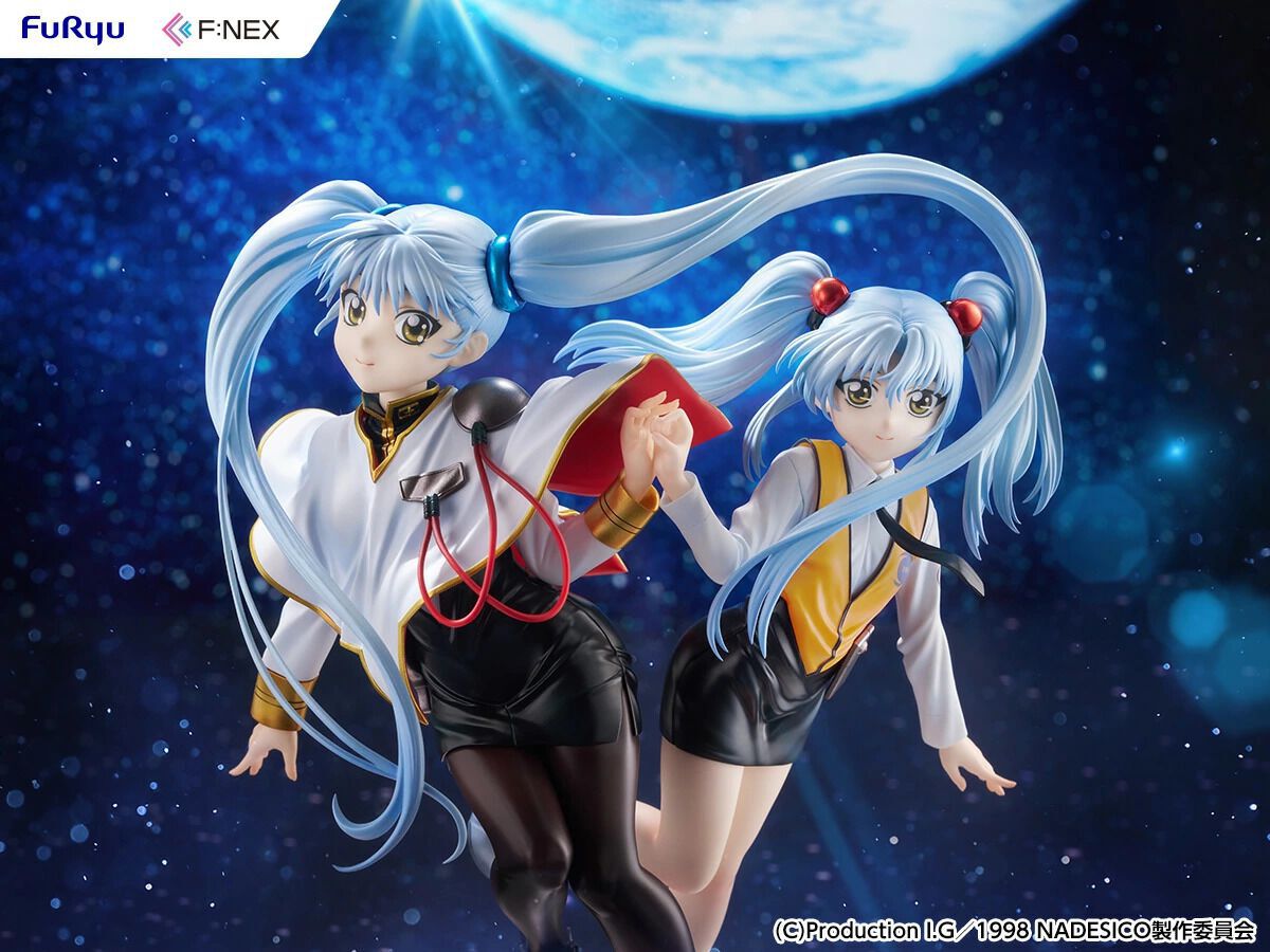 『機動戦艦ナデシコ』16歳ルリと11歳ルリの共演！ 両手に花の新作フィギュアが予約受付中