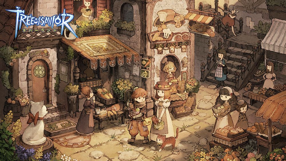 『Tree of Savior:風の響き』のタイトル名が『ツリーオブセイヴァー:ネバーランド』へと変更。今年アジア各地で同時リリース予定