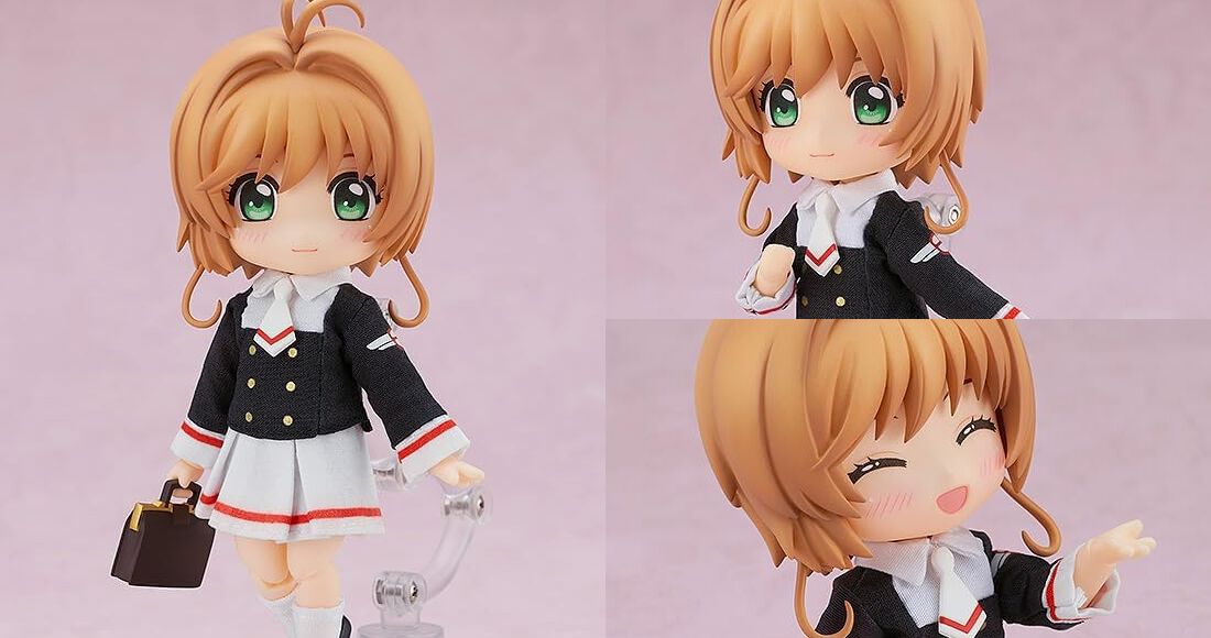 ねんどろいどどーる 木之本桜 友枝中学校制服Ver.』が予約受付中。布の 