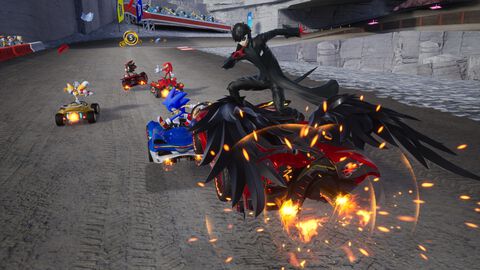 『ソニックレーシング クロスワールド』初の半額（3995円）に！ 『マイクラ』『ロックマン』登場のDLCセットなデラックス版も半額。Steamセール6/26まで開催中