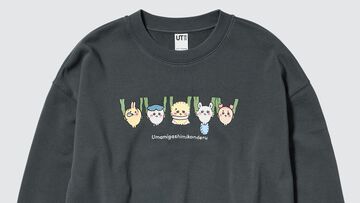 映画『ちいかわ 人魚の島のひみつ』モチーフのTシャツがユニクロにて7月に登場。ちいかわ柄のギフトカードも7月17日より発売
