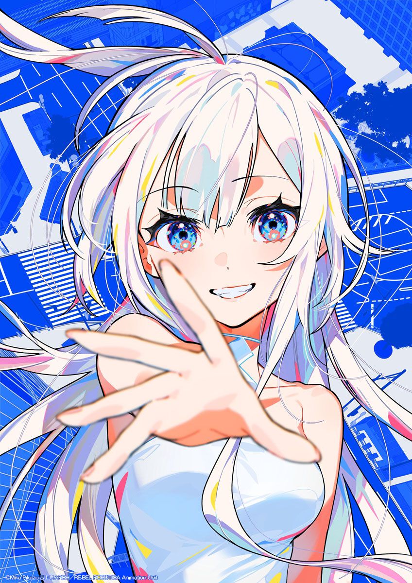 Mika Pikazo原案のオリジナルTVアニメ『レベルロボチカ』制作決定
