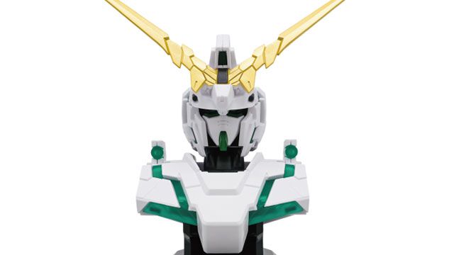 機動戦士ガンダムUC】胸像センサーライトが登場！ サイコフレームが