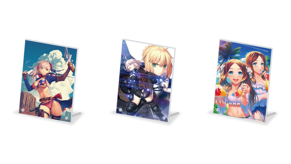 『FGO』11周年を記念した週刊ファミ通限定セットが本日（6/26）よりエビテンで予約開始。周年号イラストのアクリルパネル3種が付属