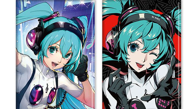 P5X】1周年を記念して実装された《初音ミク》のゲーム内イラストを使用