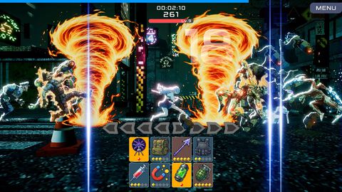 『Steel Maiden』左右から迫る敵を“ボタンふたつ”でなぎ倒す高速ローグライクアクション発表。『マイリトルパピー』元アートディレクターが個人開発