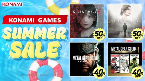 『サイレントヒルf』半額、『メタルギア ソリッド デルタ』40％オフ。コナミのSteamタイトルが最大80％オフになるセールが開催