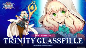 『ブレイブルー セントラルフィクション』新キャラのトリニティ＝グラスフィールが参戦決定！【BBCF】