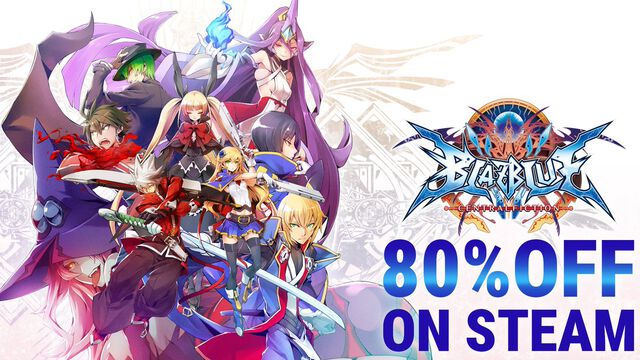 『ブレイブルー セントラルフィクション』PC版が796円。久しぶりの新キャラ発表で話題のアーク格ゲーが80％オフ【BBCF】