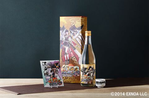 『御城プロジェクト:RE』10周年記念のお酒が受注販売決定。江戸城を印刷した特別パッケージ。おちょことポストカード付き