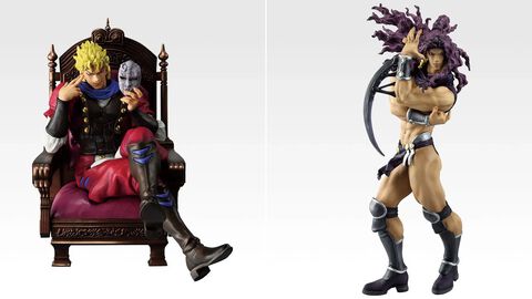 『ジョジョ』宿敵たちを集めた一番くじが11月21日発売決定。ディオから始まり、ディエゴまでの7人がMASTERLISEフィギュアに
