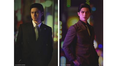 舞台『龍が如く 神室町八犬伝』堂島大吾（松村龍之介）、峯義孝（砂川脩弥）のビジュアル解禁。キャラ投票上位10名が登場する偽りの神室町ストーリー