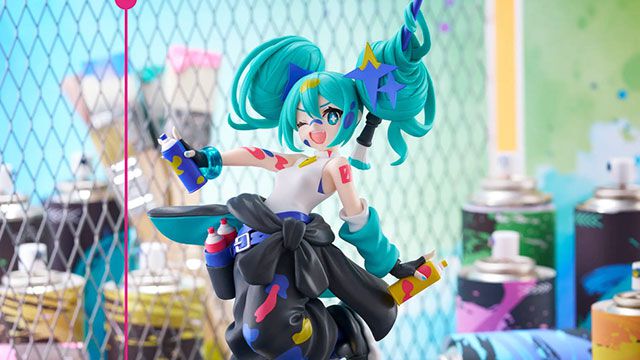 初音ミク】《ムチュートフィギュア》にミクの“ペイントガール Another