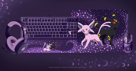 『ポケモン』エーフィ＆ブラッキーのヘッドセット、キーボード、マウス、マウスパッドがRazerより発表。公式サイトにて海外向けに販売