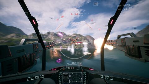 『オメガフェネクス コメンスド プロジェクトシックス』パブリッシャーがAstrolabe Gamesに決定。コックピット視点でも遊べるハイスピードメカシューティング