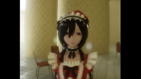 『RouteWhom／ルートフーム』メイド風サンタコス少女と歩むリミナルスペース脱出ホラー。体験版が7～8月にかけて公開