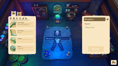『Necromancer's Workshop』ゾンビを働かせて商品を作り出し、工房を大きくしていく経営シミュ。死は労働をやめる理由にはならない