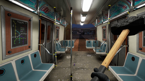 『Train Graveyard Simulator』列車解体系スクラップ屋シム発表。デカい車両をハンマー、ノコギリ、トーチでバラバラにする達成感のやみつきになりそう